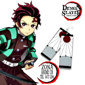 Aretes Originales Tanjiro Kamado Baño De Plata