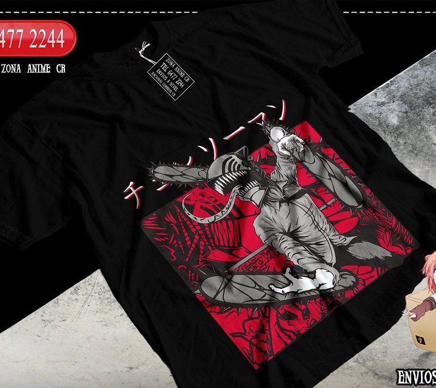 Camisetas Anime Chainsaw Man Colección 2