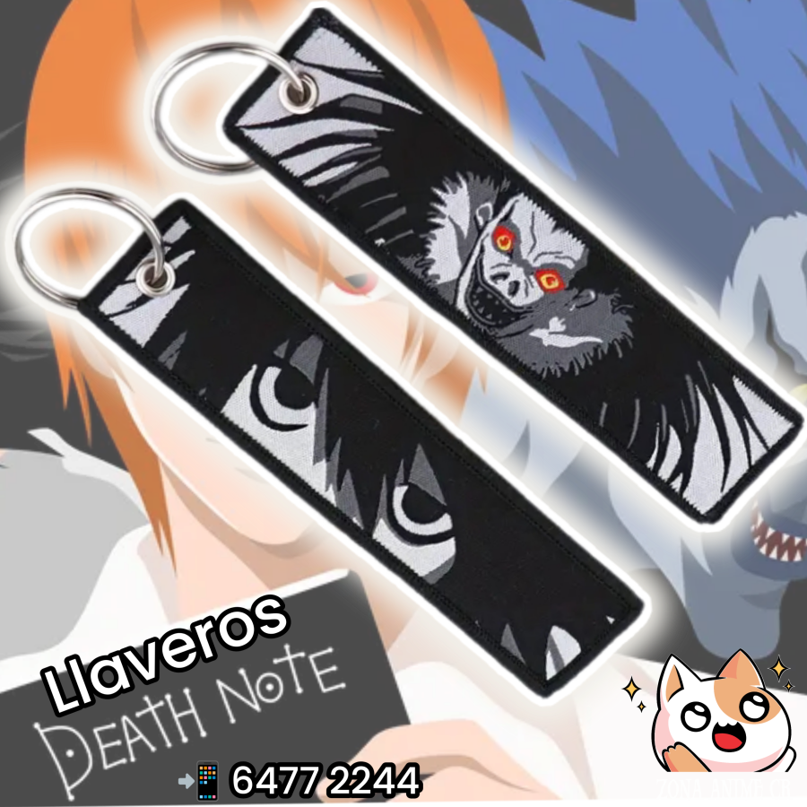 Llaveros Death Note Zona Anime CR